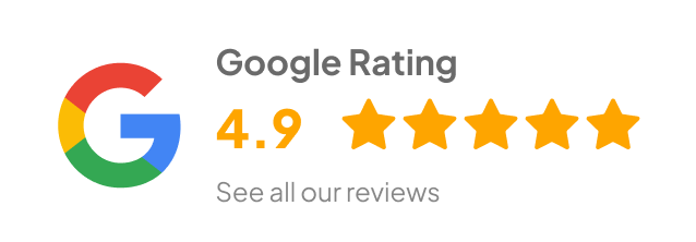 Flashyminds is 4.9 rated in Google Reviews